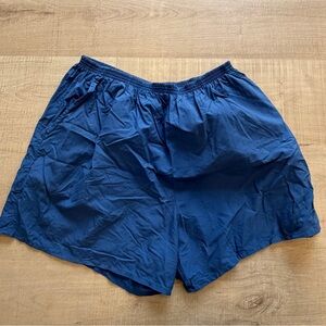 Vintage 80s IN Sport Brand Nylon Baggies Shorts Retro Running Track Gym